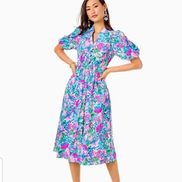 Lilly Pulitzer Dresses & Skirts - Lilly Pulitzer Tassie Midi Dress
